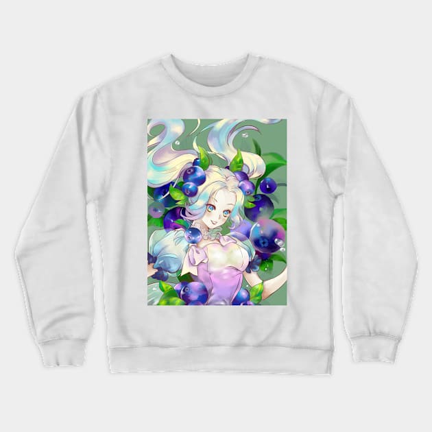 004 Crewneck Sweatshirt by HYKYOURI STUDIO QAQ